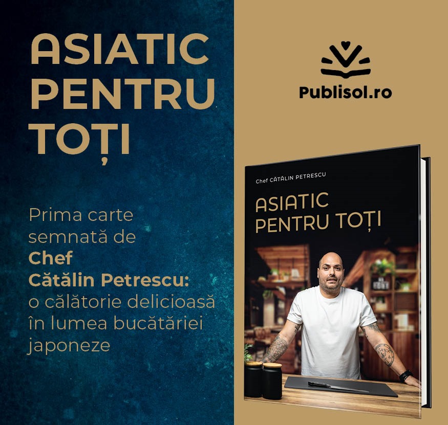 Coperta cartii Asiatic pentru toti de Chef Catalin Petrescu